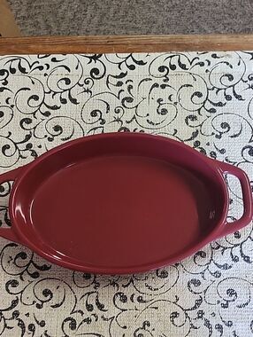 Bobby Flay Oval Stoneware Dish